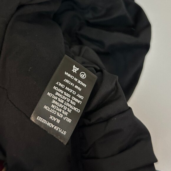 ASTR the Label Contrast Bubble Midi Sundress in Black Size Large - Picture 9 of 12